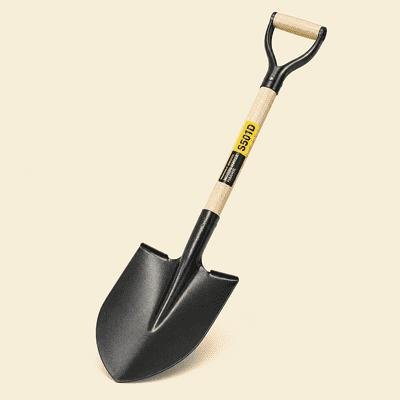 SHOVEL - WOODEN HANDLE - S501D
