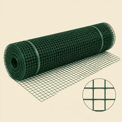 MESH CHICKEN PVC "1/2 X 1/2" P/COATED 3FT X 30M